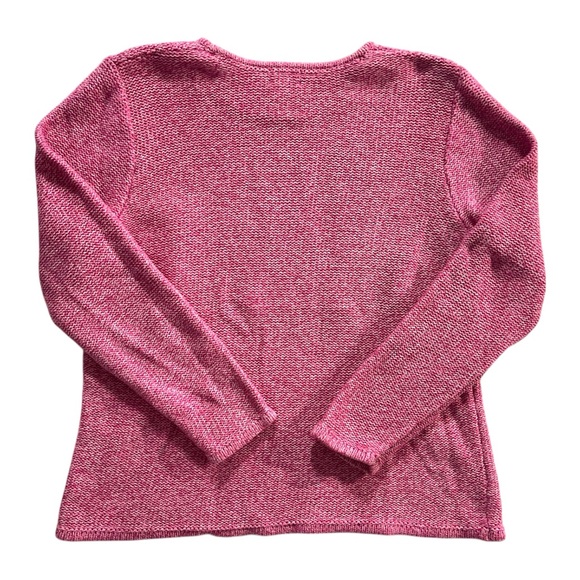 L.L. Bean Women's Pink Crew‎ Neck Sweater - Picture 4 of 7